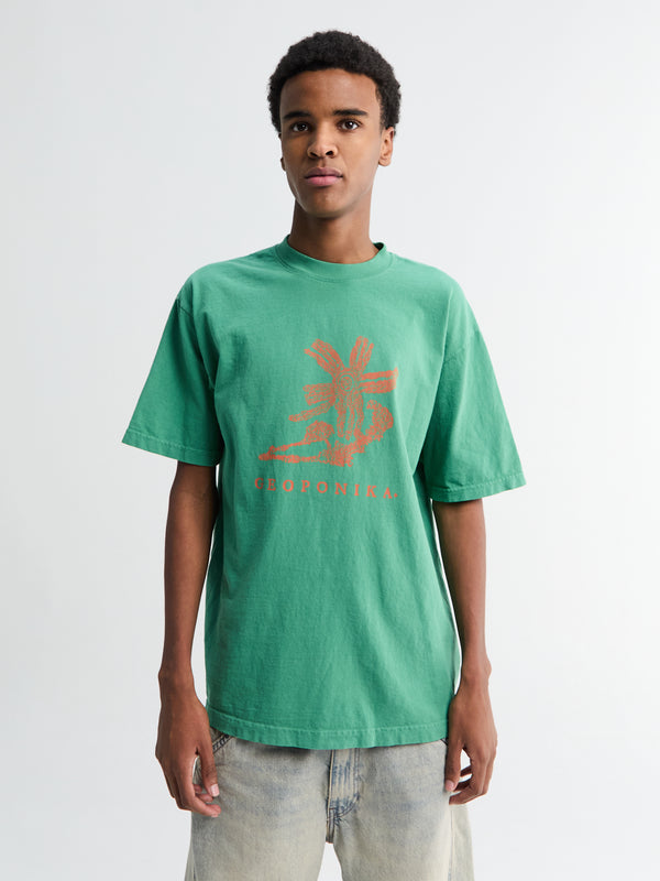stoy Geoponika Short-Sleeved T-shirt in Green