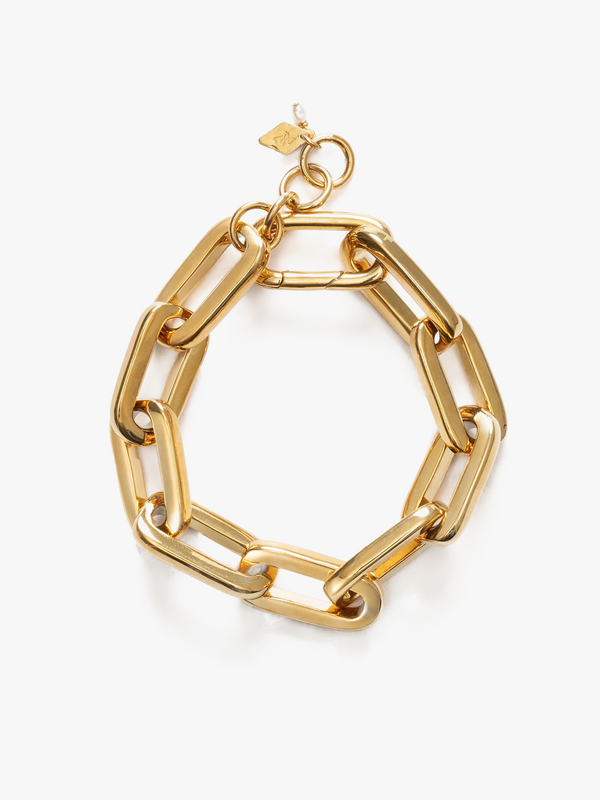 stoy Golden Link Bracelet in Gold