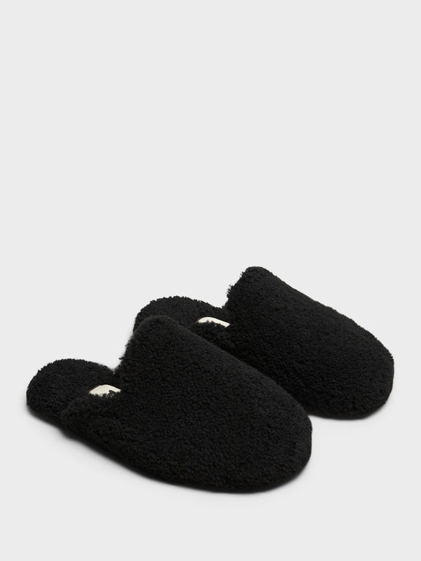 Stoy Home Slippers In Black