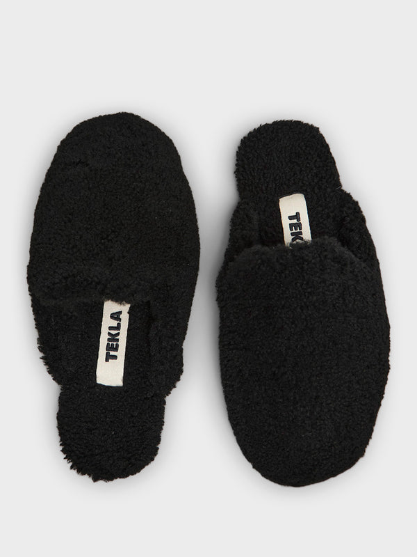 Stoy Home Slippers In Black