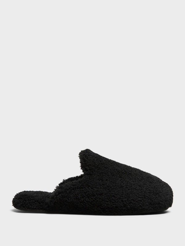 stoy Home Slippers in Black