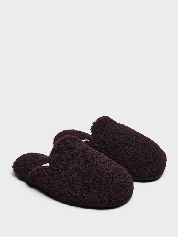 Stoy Home Slippers In Wine