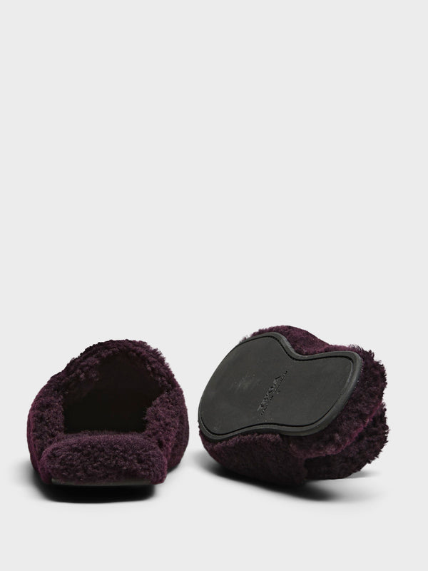 Stoy Home Slippers In Wine