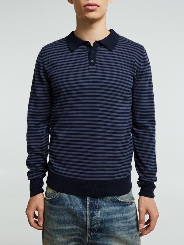Stoy Hugo II Knitwear In Navy