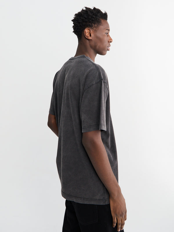 Stoy Italic Logo T-Shirt In Black