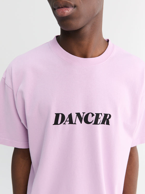 Stoy Italic Logo T-Shirt In Pink