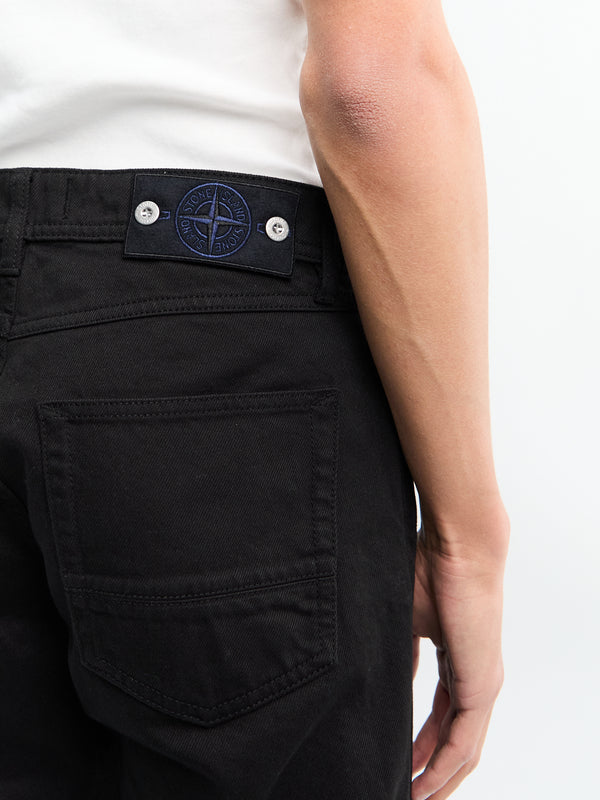 Stoy J100005 Bull Denim-TC Trousers In Black