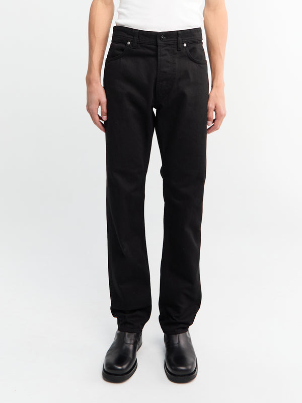 stoy J100005 Bull Denim-TC Trousers in Black