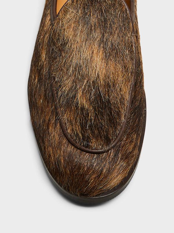 Stoy Jacques New Loafers In Hairy Calf Loup