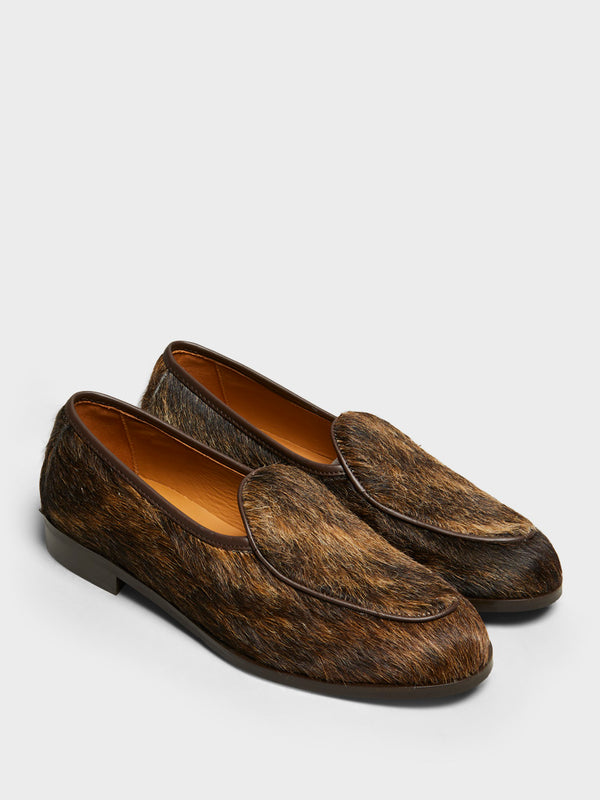 Stoy Jacques New Loafers In Hairy Calf Loup