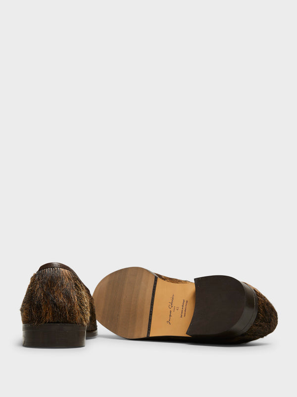 Stoy Jacques New Loafers In Hairy Calf Loup