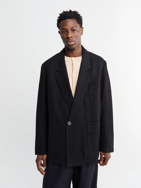 stoy Juri Jacket in Black