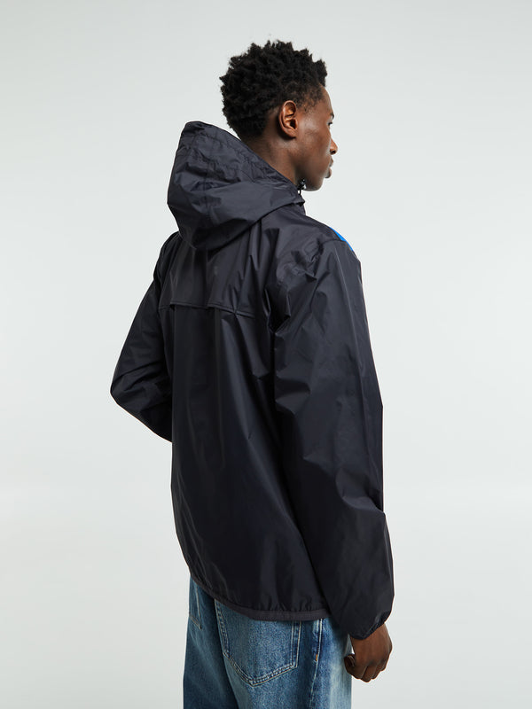 Stoy K-Way Jacket In Blue/Black