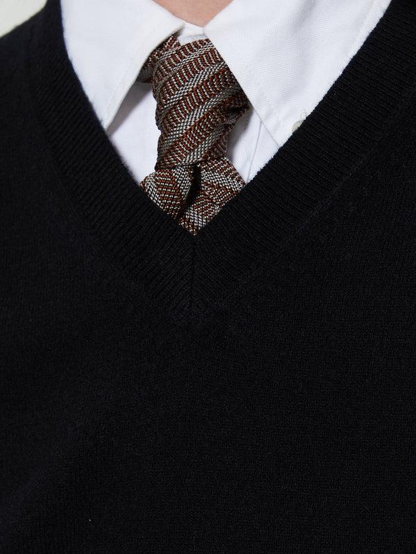 Stoy Knit Pullover In Black