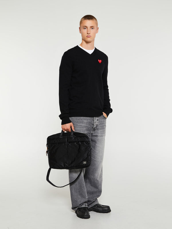 Stoy Knit Pullover In Black
