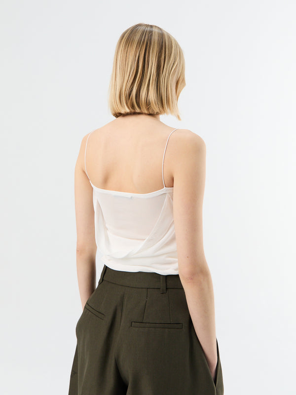 Stoy La Maille Plumetis Top In Off White