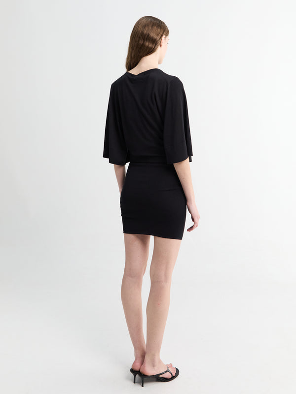 Stoy La Robe Maille Mananco In Black