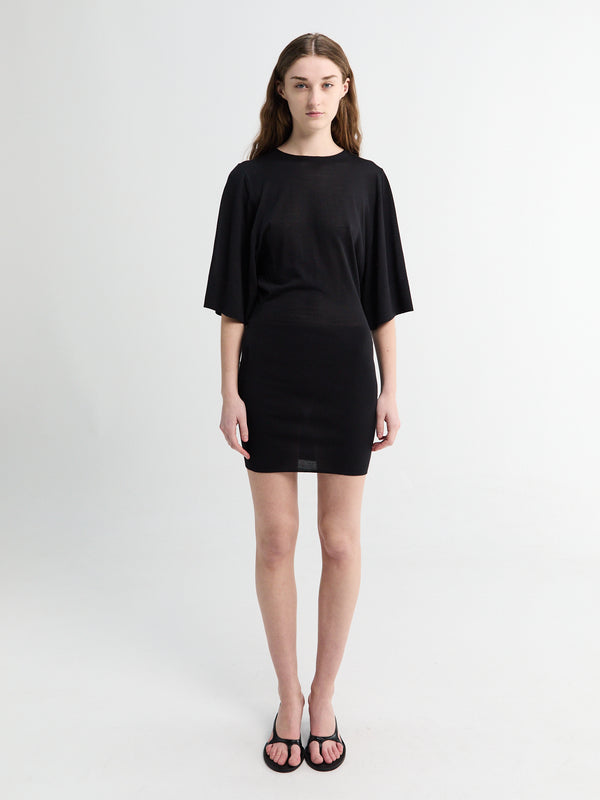 stoy La Robe Maille Mananco in Black