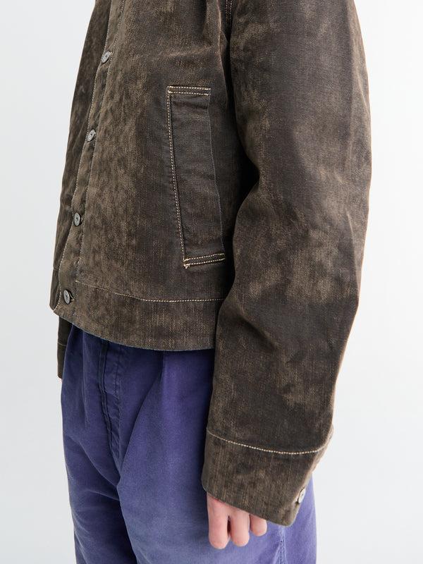 Stoy La Veste De-Nimes Miranda Jacket In Khaki