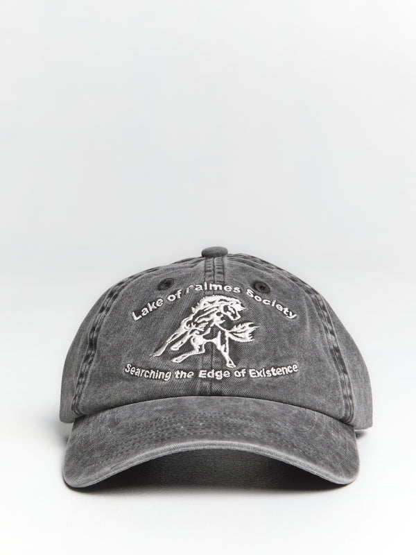 stoy Lake 6-Panel Cap in Charcoal