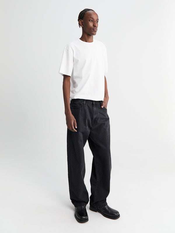 Stoy Landon Pants In Black Stone Washed