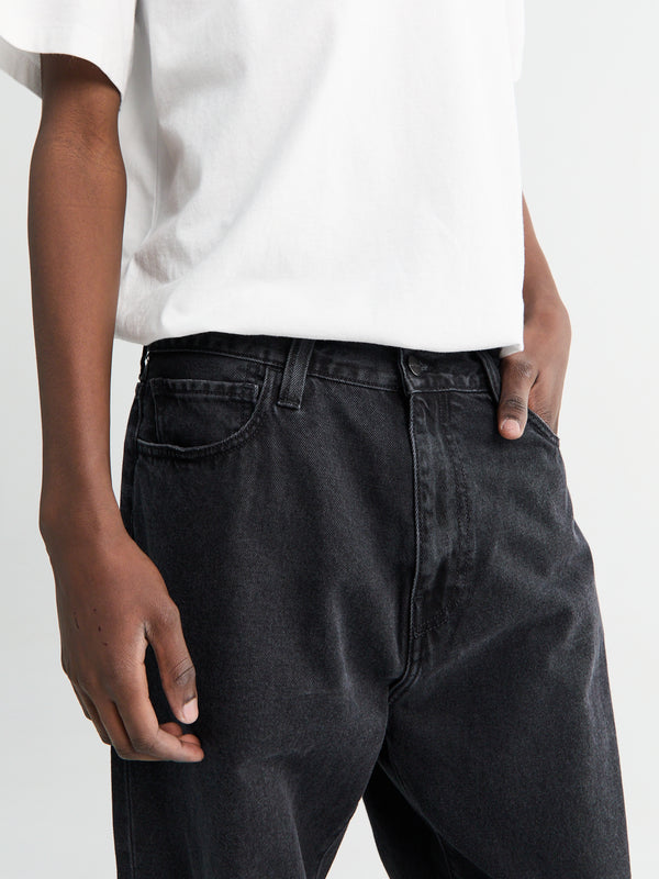 Stoy Landon Pants In Black Stone Washed