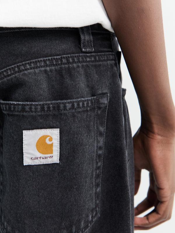 Stoy Landon Pants In Black Stone Washed