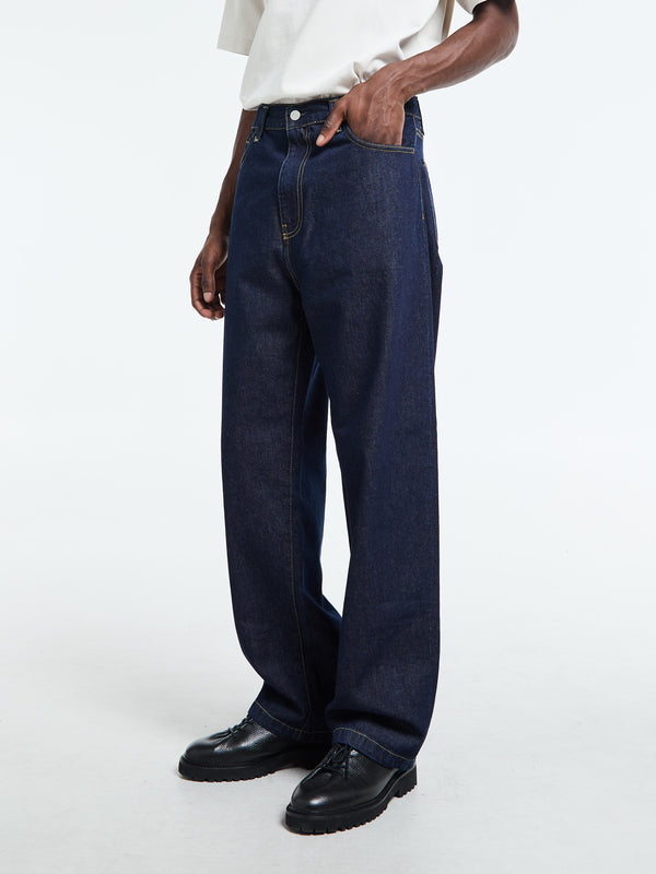 Stoy Landon Pants In Blue Rinsed
