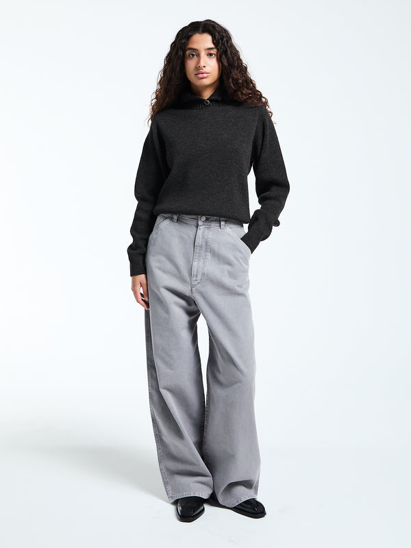 Stoy Large Pants In Heather In Grey