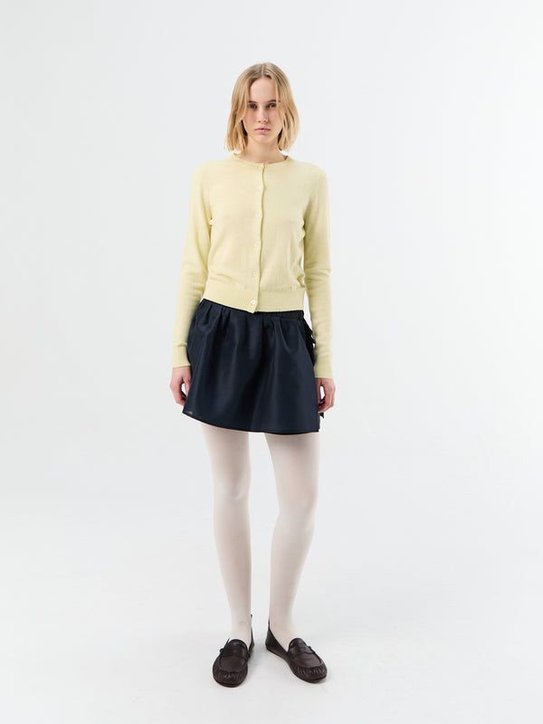 stoy Layered Volume Skirt in Navy