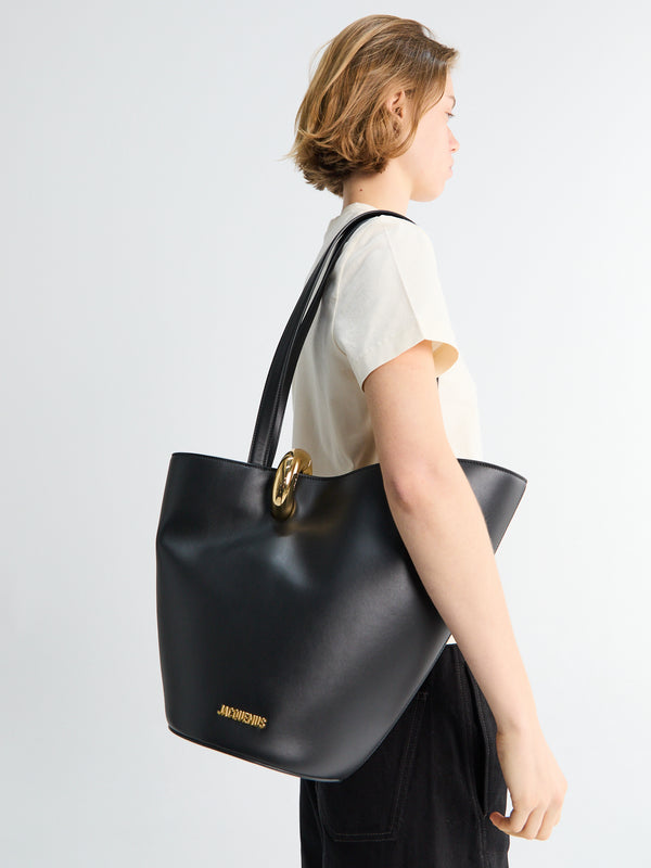 Stoy Le Bambola Moyen Bag In Black