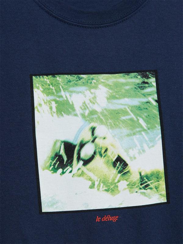 Stoy Le Déluge T-Shirt In Navy