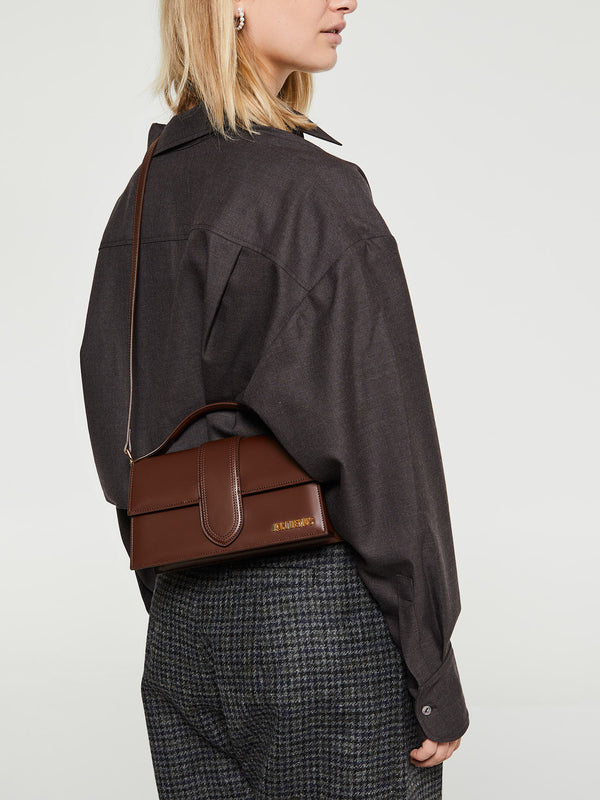 Stoy Le Grand Bambino Bag In Brown