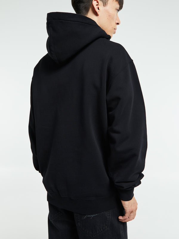 Stoy Le Hoodie Gros Grain In Black