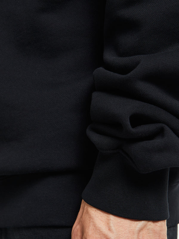 Stoy Le Hoodie Gros Grain In Black