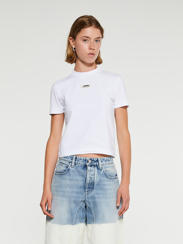 stoy Le T-Shirt Gros Grain in White