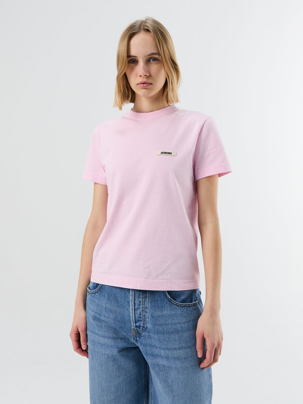 stoy Le T-shirt Gros Grain Mc in Pink