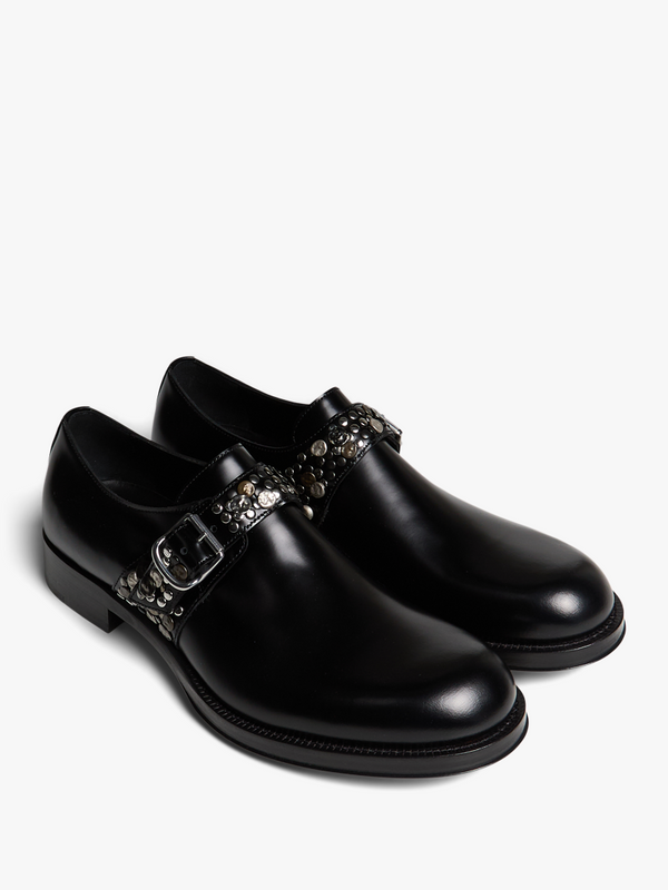 Stoy Leather Shoes In Black