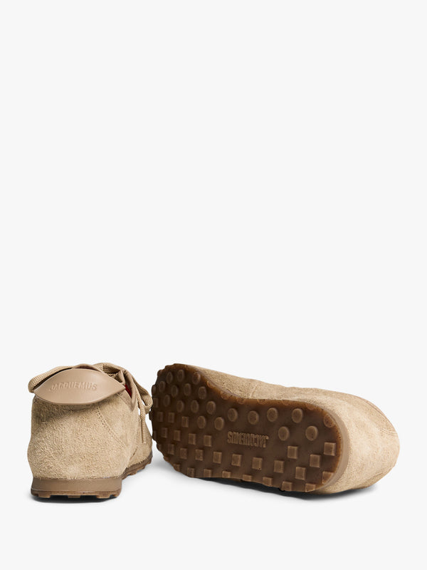 Stoy Les Tennis Shoes In Dark Beige