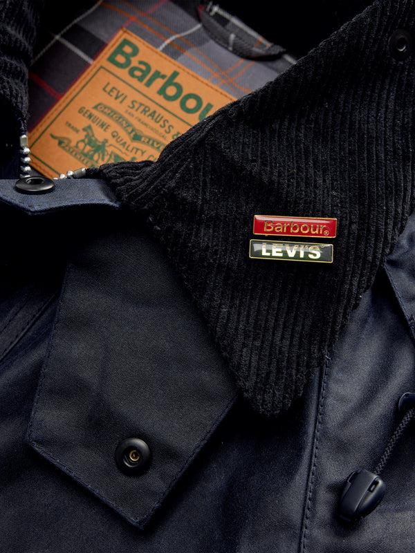 Stoy Levi's X Barbour Bedale Jacket In Blue