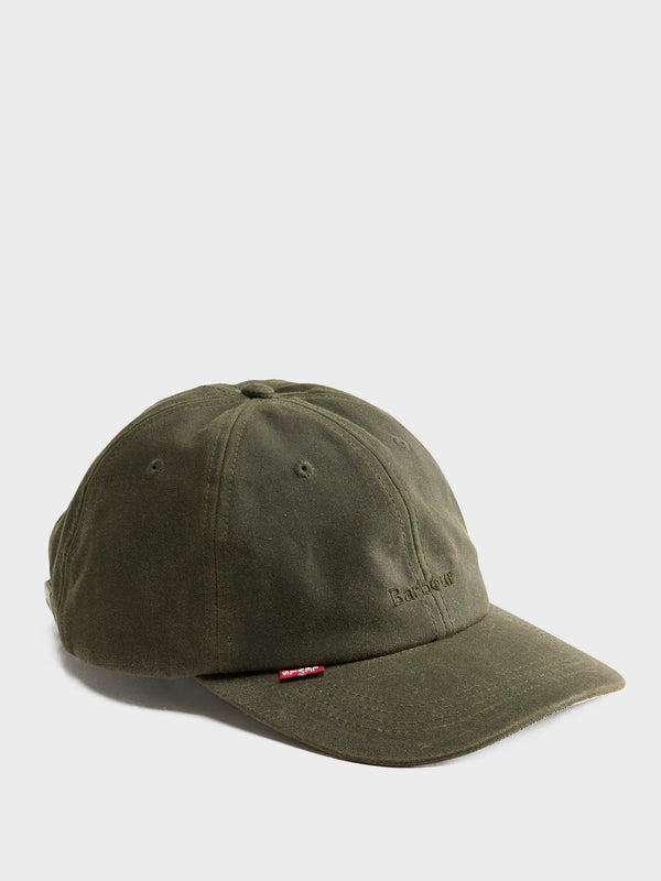 Stoy Levis X Barbour 5 Panel Hat In Green