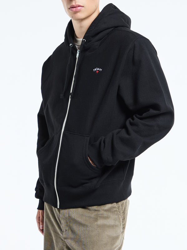 Stoy Lightweight Zip Up In Black