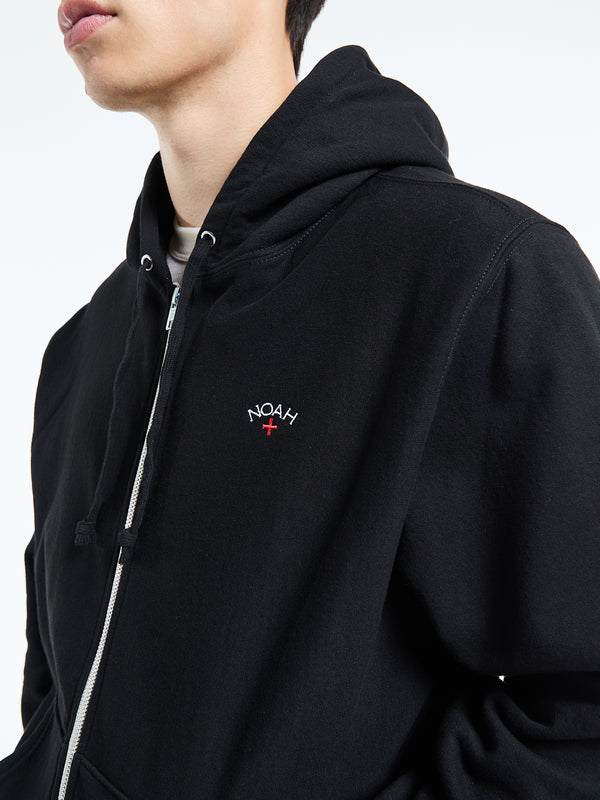 Stoy Lightweight Zip Up In Black