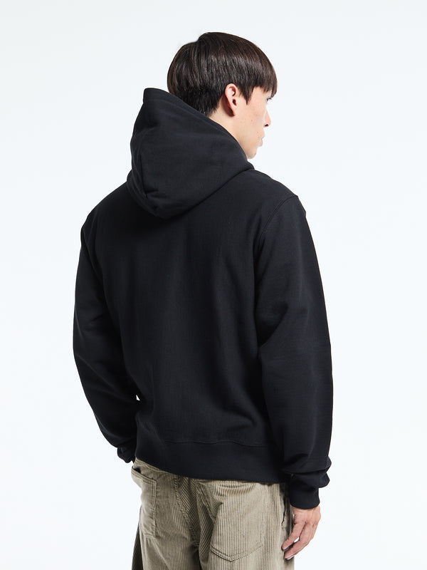 Stoy Lightweight Zip Up In Black