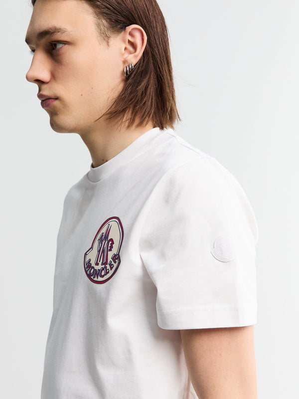 Stoy Logo Cotton T-Shirt In White