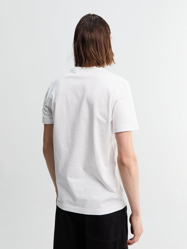 Stoy Logo Cotton T-Shirt In White