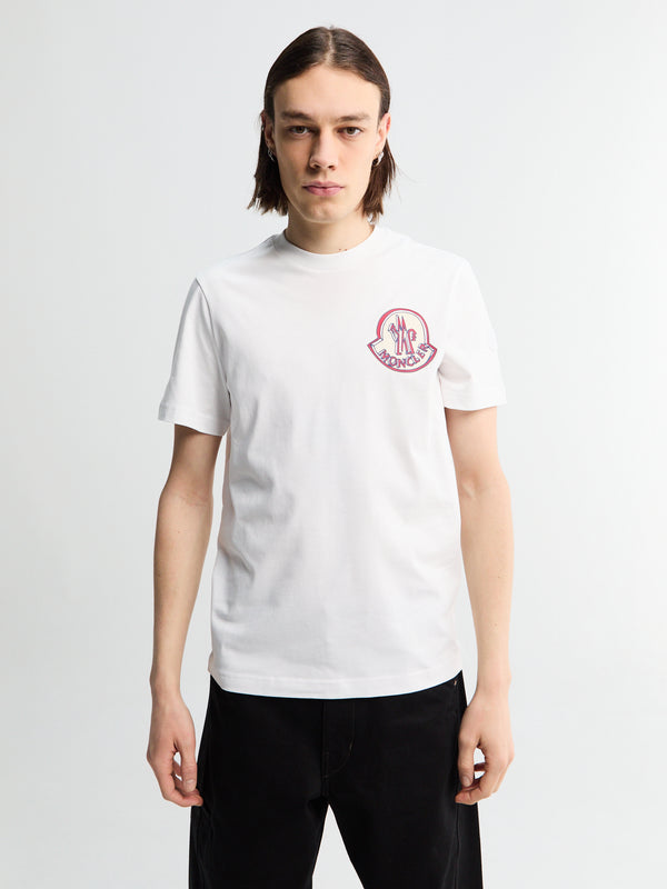 stoy Logo Cotton T-Shirt in White