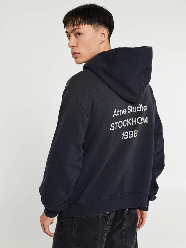 Stoy Logo Hooded Sweatshirt In Black