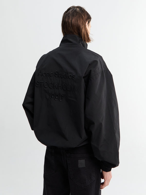 Stoy Logo Jacket In Black