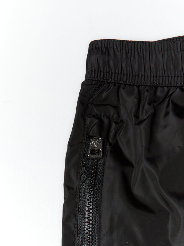 Stoy Logo Patch Swim Shorts In Black